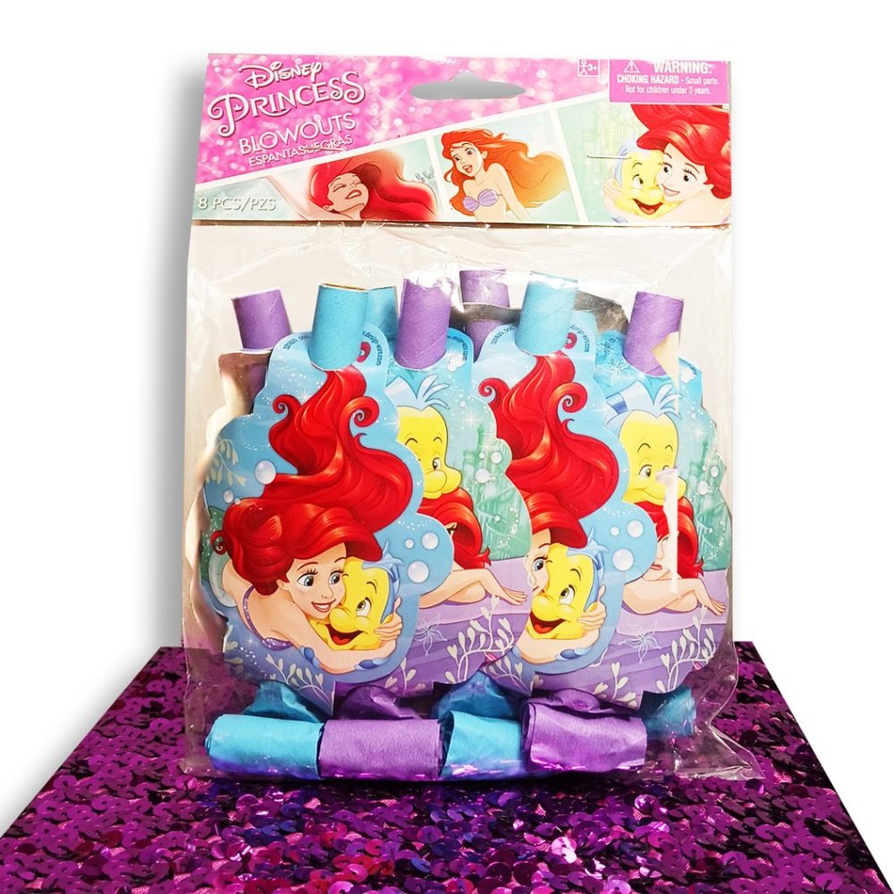 Little Mermaid Blowouts Party Favors
